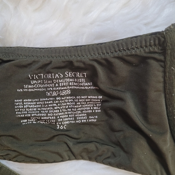 Victoria Secret Striped Green Bra - Picture 5 of 5